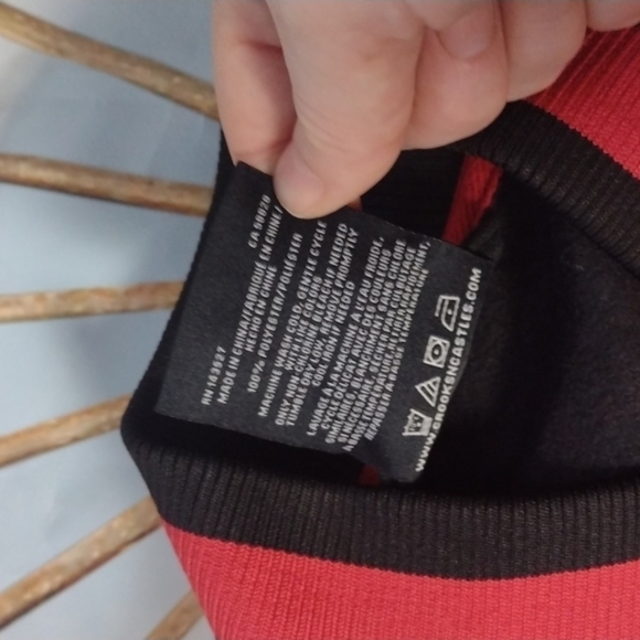 CROOKS & castles red black varsity jacket size XL - Picture 6 of 7